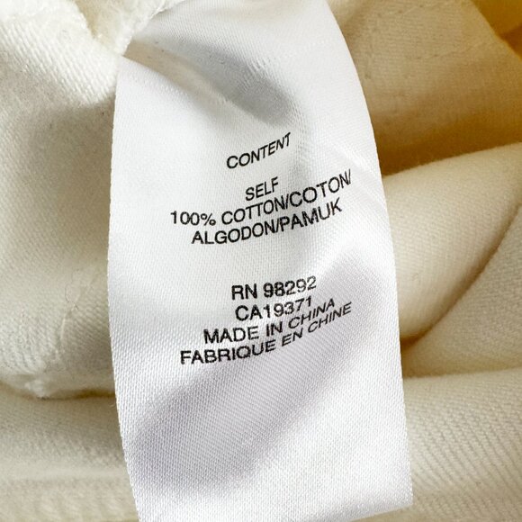 Tibi "Brancusi" Jeans in White, size 24 - Picture 6 of 15